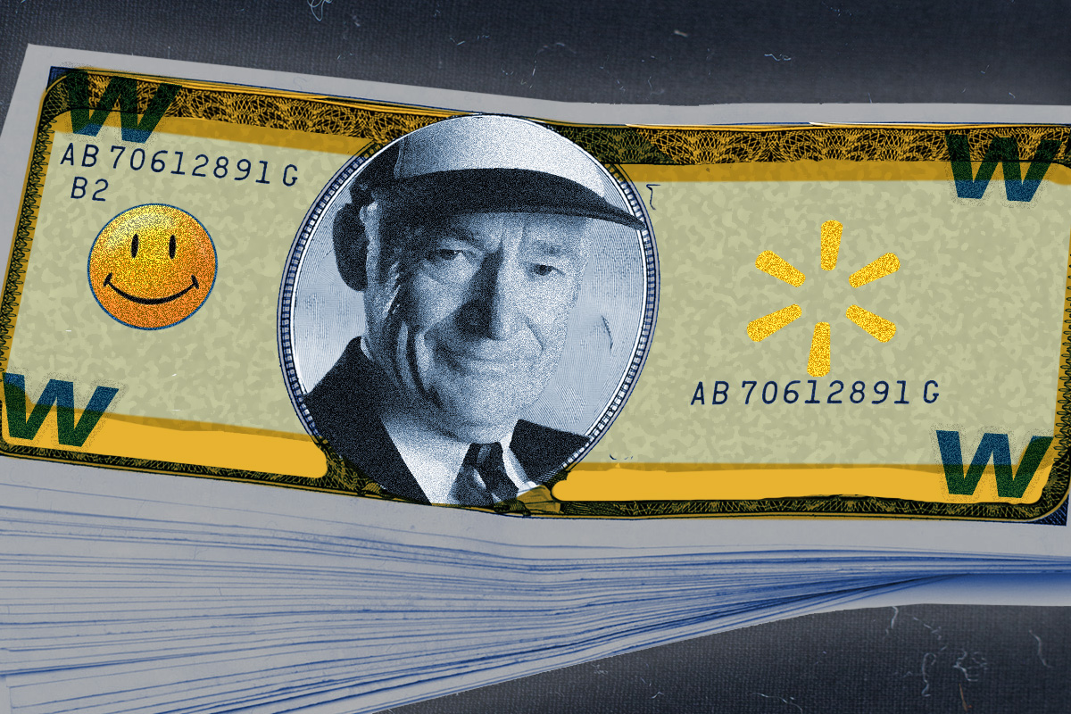 walmart currency fake sam dollar bill illustration tre baker