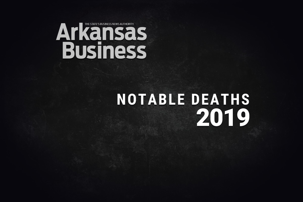 Arkansas Year In Review: Notable Deaths in 2019 129470