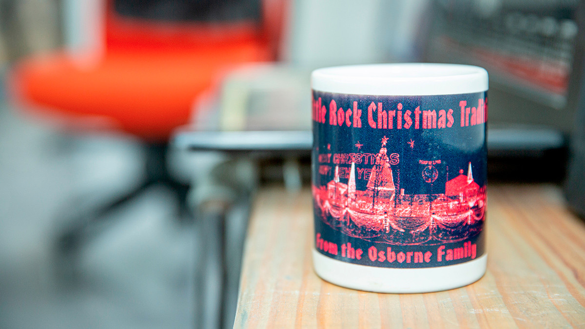 New Owners of Osbourne House 130495 Christmas Lights coffee mug