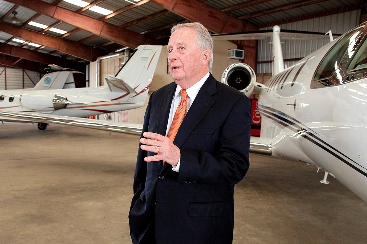 Private Jets Idle at Arkansas Airports 131052