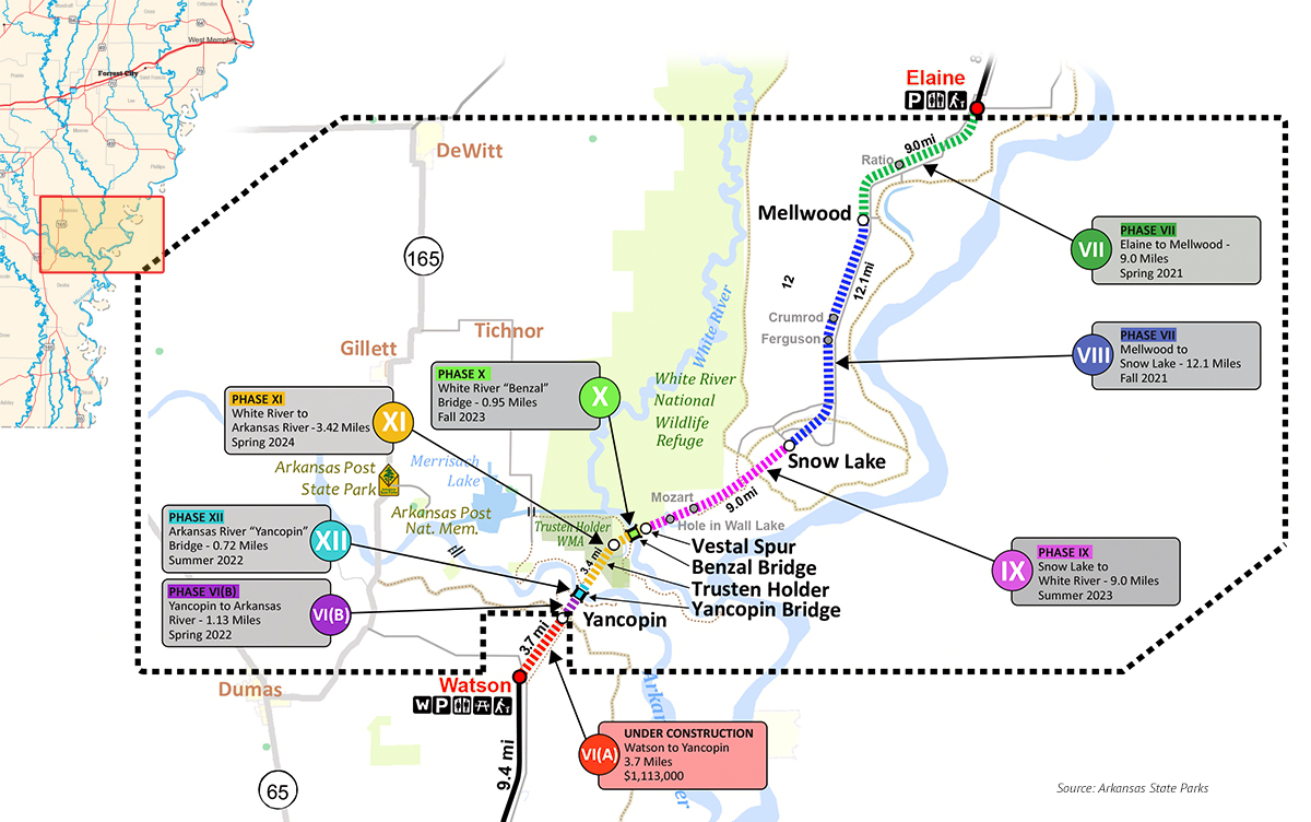 Delta Heritage Trail Remaining Development Map 134853