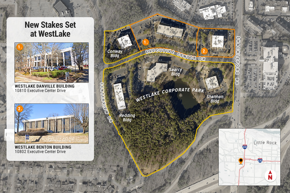 2 Buildings at Little Rock Office Park Sell for M 139914