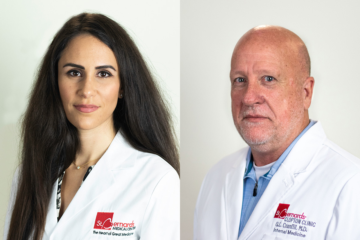 Dr. Lena Awar and Dr. Lee Cranfill 135699
