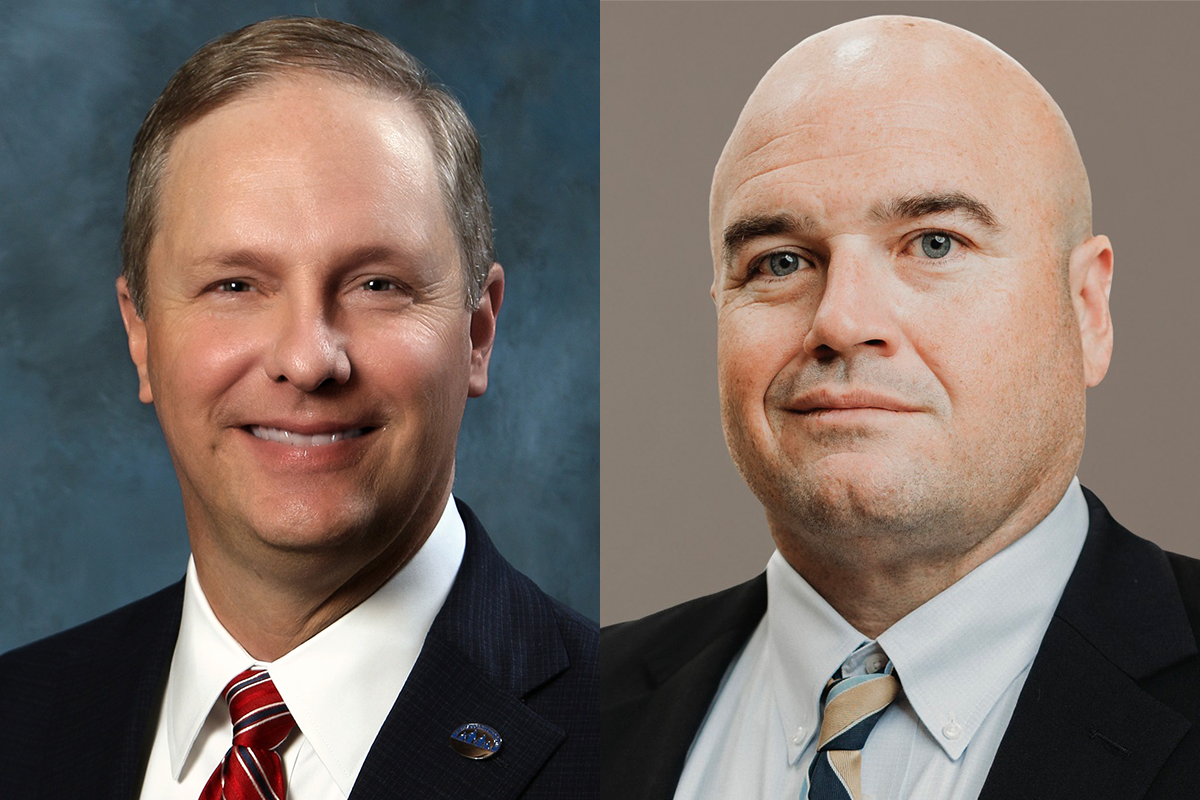 Paul Hindman (left), Jake McKibben