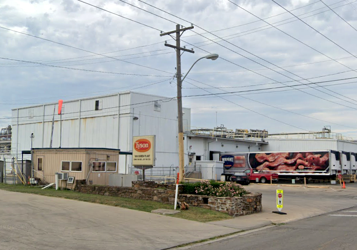 Tyson plant Van Buren